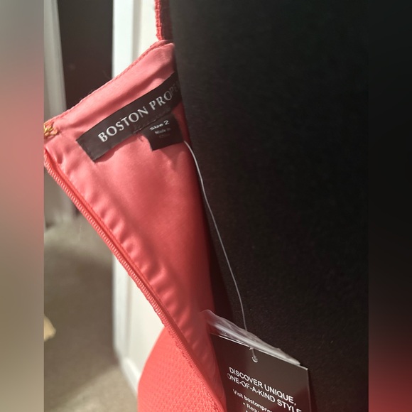 NWT Boston Proper Button Detail Sheath Dress - Picture 4 of 6